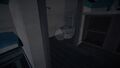 The bathroom in the Warden's Office revolver location