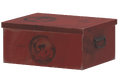 Lost and Found box with the Hinterland logo