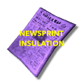 Newsprint Insulation