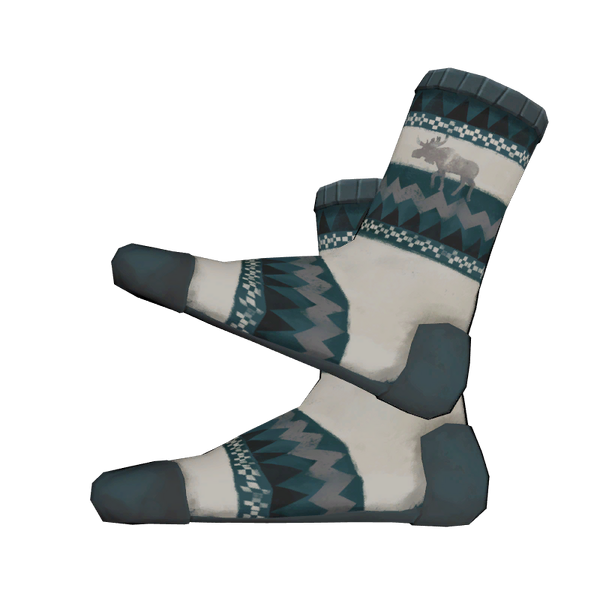 File:Patterned Wool Socks (Moose) model.png