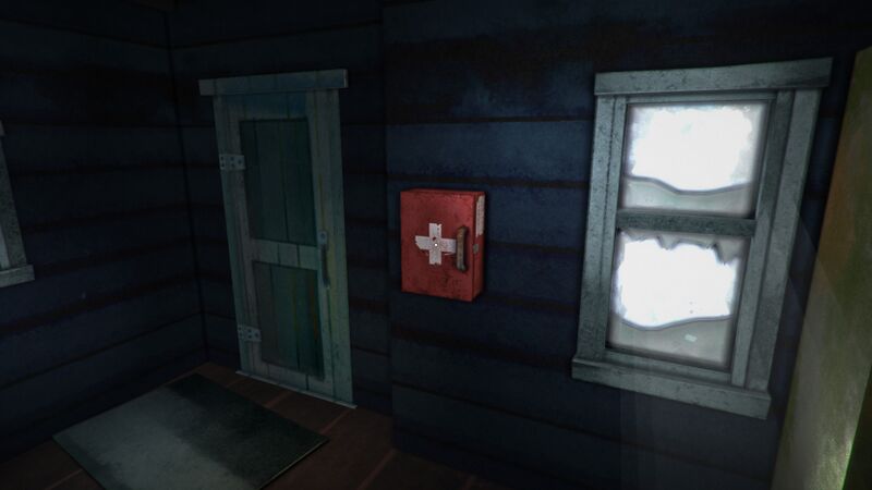 File:First aid kit on wall.jpg