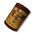 Moose on Tin of Coffee