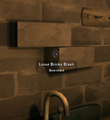 Example of loose bricks that quest items can be found in.