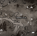 Timberwolf Mountain's prepper cache location